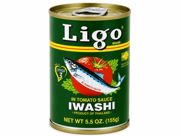 Photo1: LIGO IN TOMATO SAUCE 155g / イワシのトマトソース煮缶 155g (1)