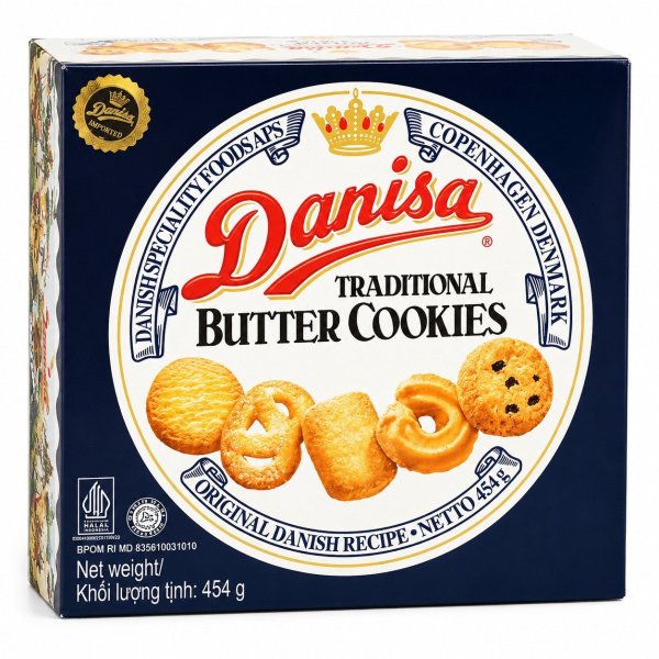 Photo1: DANISH BUTTER COOKIES 454g / DANISH バタークッキー 454g (1)