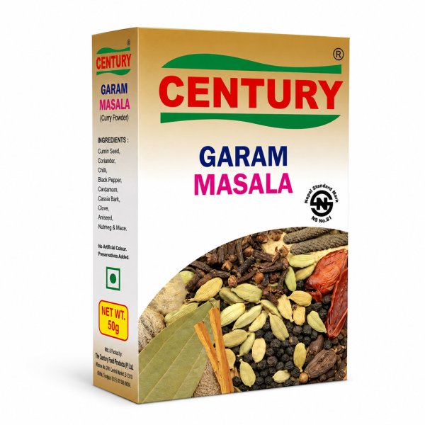Photo1: CENTURY GARAM MASALA 50g / CENTURY ガラムマサラ 50g (1)