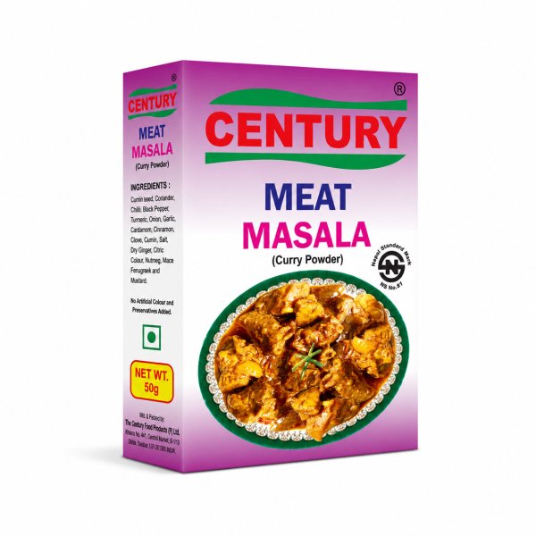 Photo1: CENTURY MEAT MASALA 50g / CENTURY ミートマサラ 50g (1)