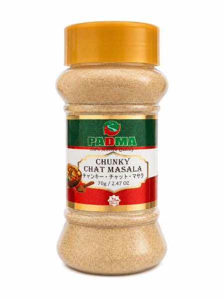 Photo1: CHUNKY CHAT MASALA PADMA 70g INDIA/チャンキーチャットマサラ 70g INDIA (1)