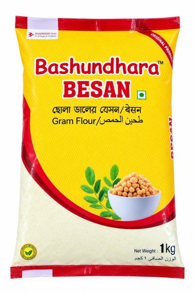 Photo1: Besan 1Kg Bashundhara / ベサン 1kg Bashundhara (1)