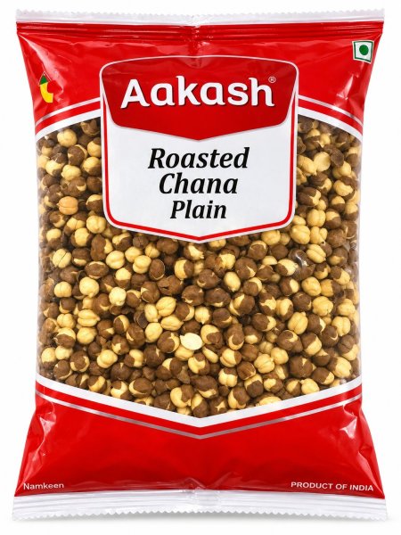 Photo1: ROASTED KALA CHANA 500g / ロースト黒ひよこ豆 500g (1)