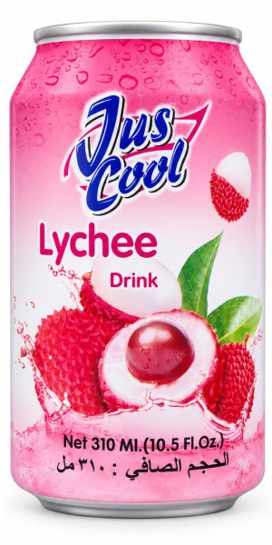 Photo1: LYCHEE DRINK JUS COOL 310ml / ライチジュース (1)