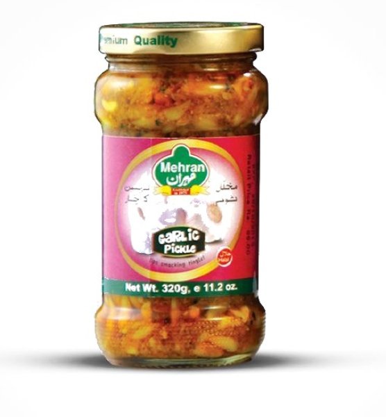 Photo1: Garlic pickle MEHRAN 320g / ガーリックピクルス (1)