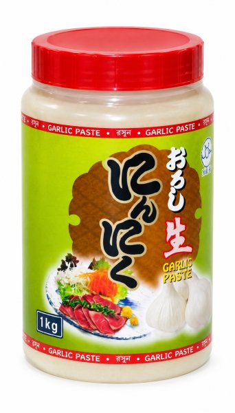 Photo1: HALAL GARLIC PASTE 1kg / ハラル　おろし生にんにく (1)