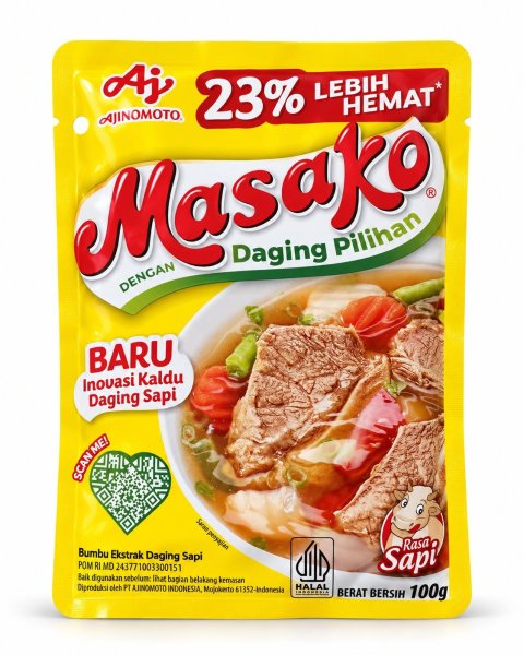 Photo1: MASAKO SAPI BEEF FLAVORED 100g/マサコ サピ ビーフ風味 100g (1)