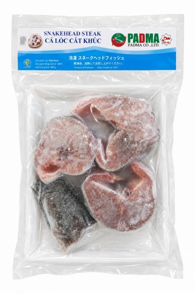 Photo1: SNAKEHEAD STEAK 500g / 冷凍ライギョ (1)